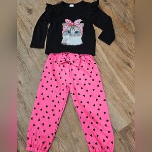 2 piece girls outfit